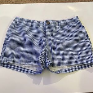 Old Navy Blue Gingham Shorts